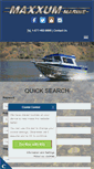 Mobile Screenshot of maxxummarine.com